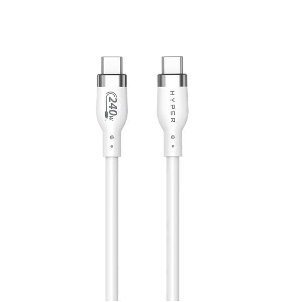 Targus Silikon-Ladekabel USB Typ C weiß 1 m Image