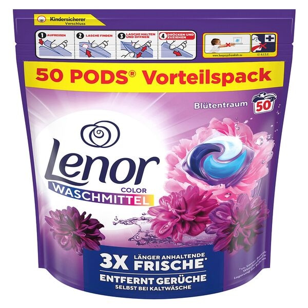 Lenor Color-Waschmittel »COLOR PODS® Blütentraum« 50 WL Image