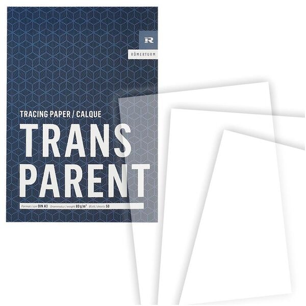 RÖMERTURM Transparentpapier A3 »Classic Line« 80g 50 Blatt Image