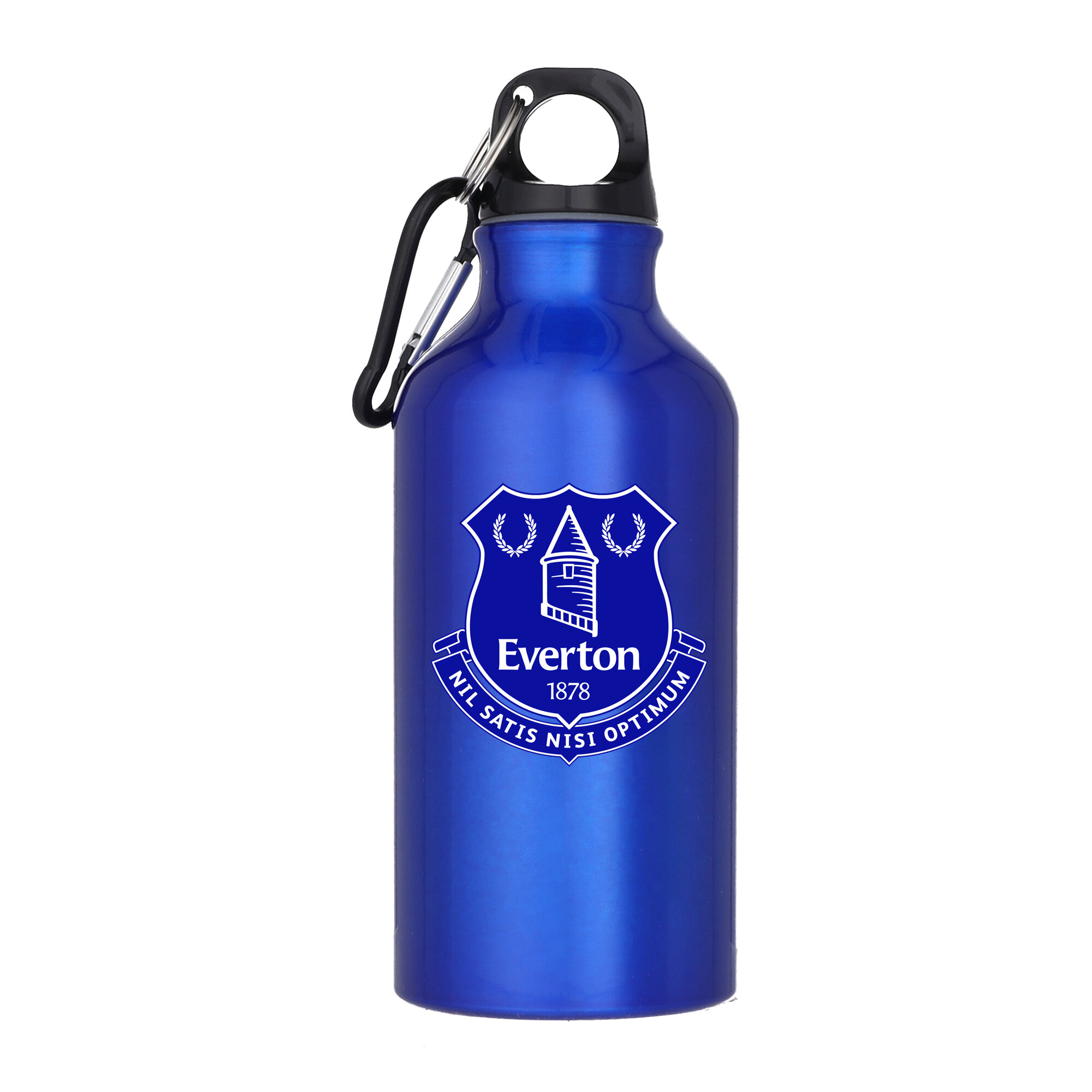 Everton Logo Aluminium 400ml Trinkflasche - Königsblau Image