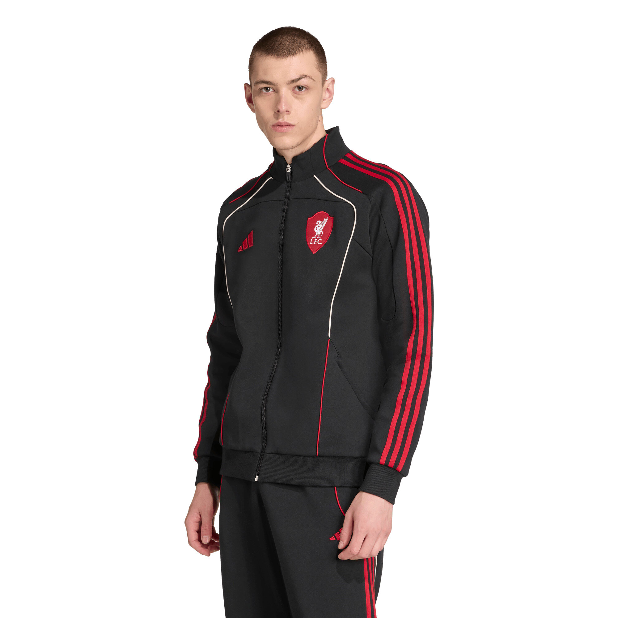 Liverpool adidas Urban Purist Trainingsoberteil – Schwarz Image