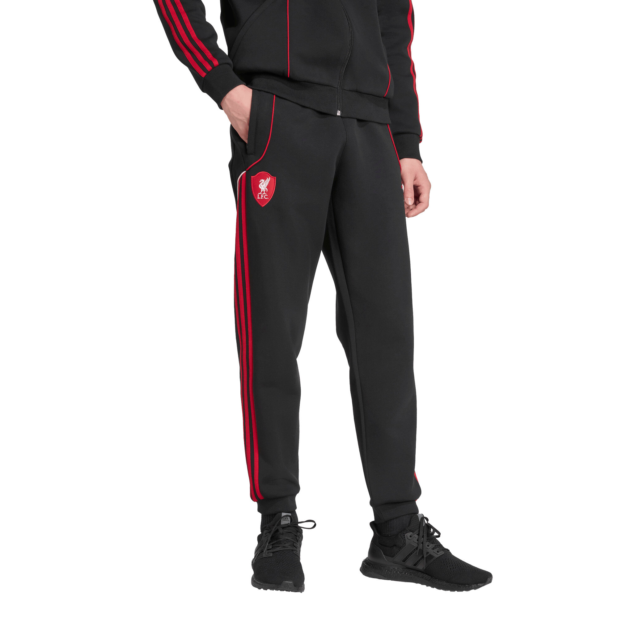 Liverpool adidas Urban Purist Trainingshose – Schwarz Image