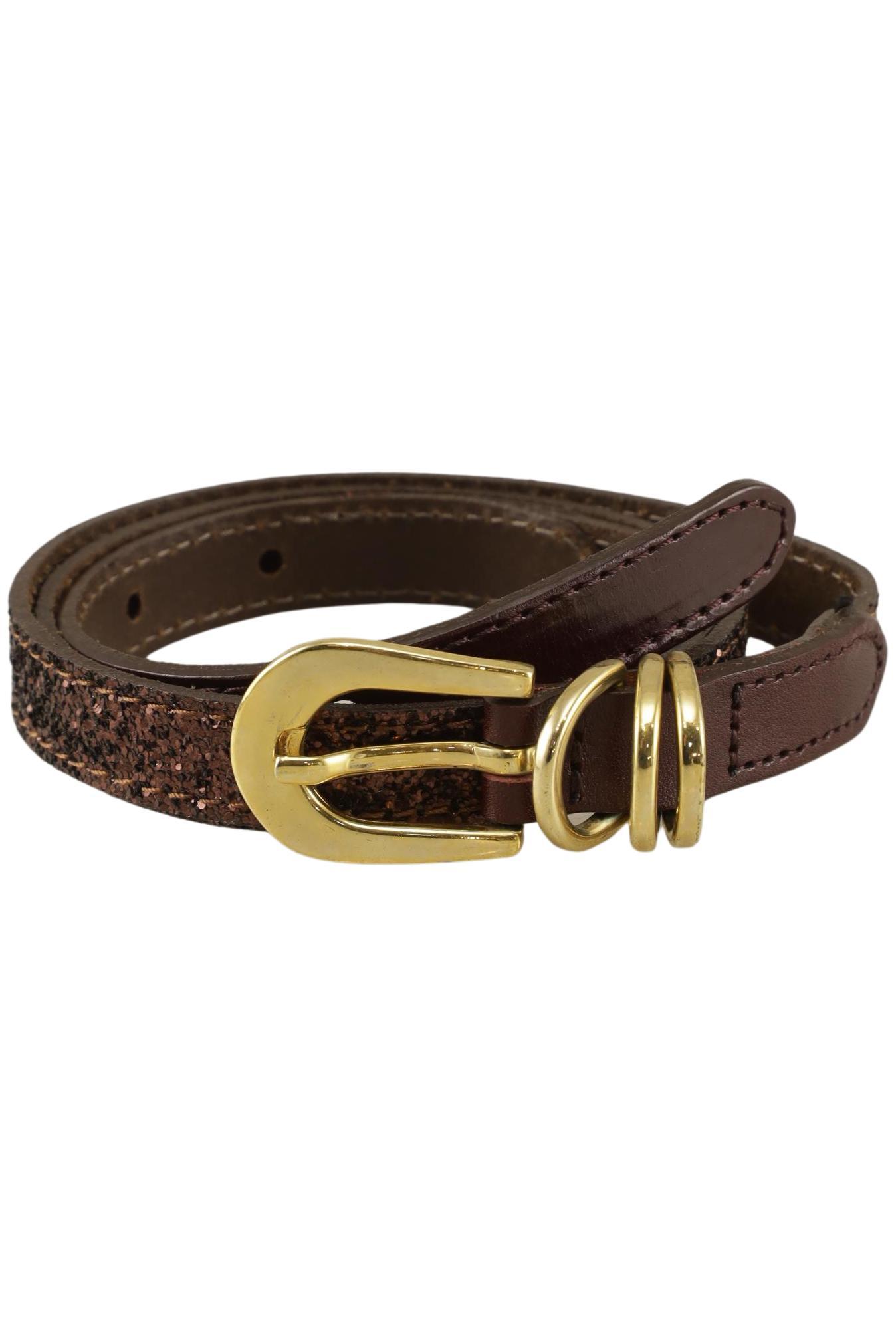 Massimo Dutti Damen Gürtel, Gr. 75, braun, kein Etikett Image