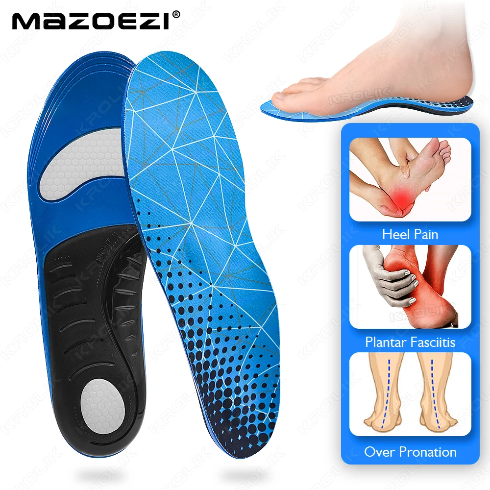 EVA X/O Arten Beine Schuhe Orthopädische Einlegesohlen Sohlen für Plattfüße Fußgewölbepolster Korrektur Plattfußgewölbeunterstützung Sportschuheinlagen