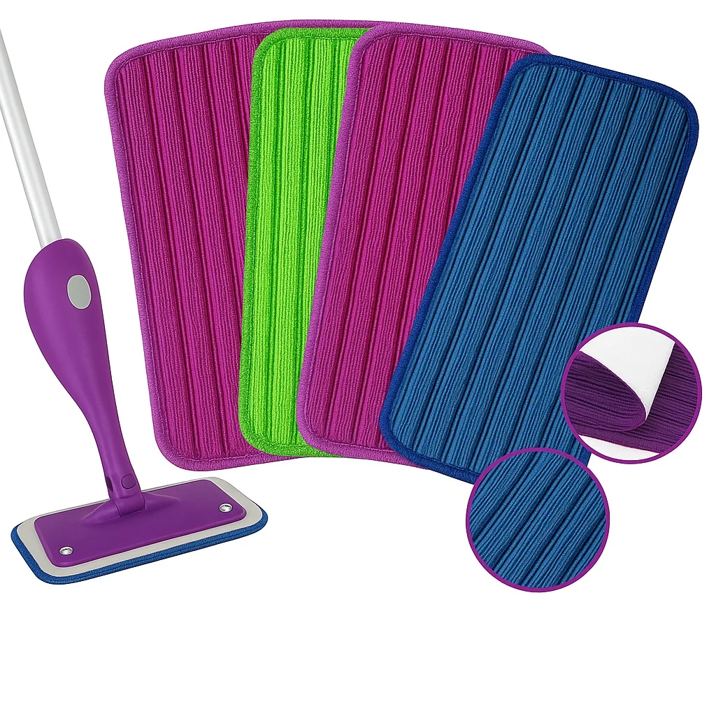 Mopp Tuch Pad Für Swiffer Nass Jet Nass und Trocken Wiederverwendbare Mopp Pads Haushalts Reinigung Werkzeug Ersatz Zubehör Mopp Pads Image