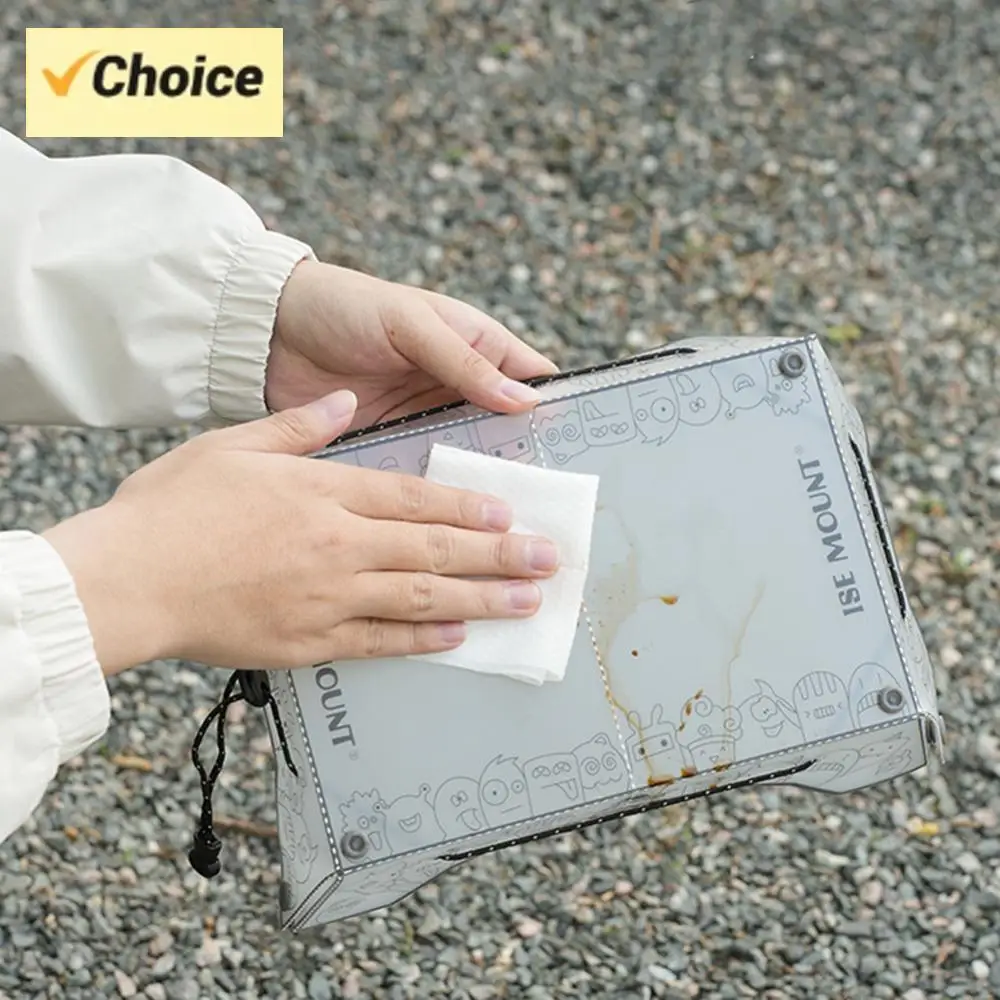 1/2PCS PP Bord Klapp Camping Tablett Leichte Camping Tisch Tablett Tragbare Kleine Rucksack Tisch Outdoor Angeln Möbel Image