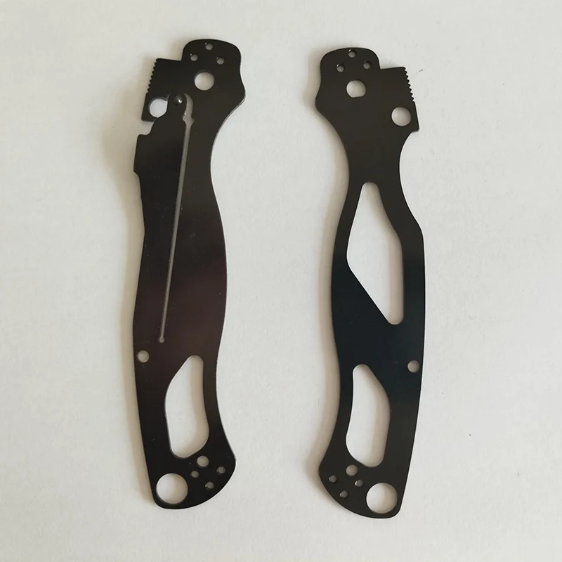4 Arten Edelstahl-Messerteil-Einlagen, Abstandshalter hinten, Ersatz für Original Spyderco C81, Paramilitary 2 Para2-Messer Image