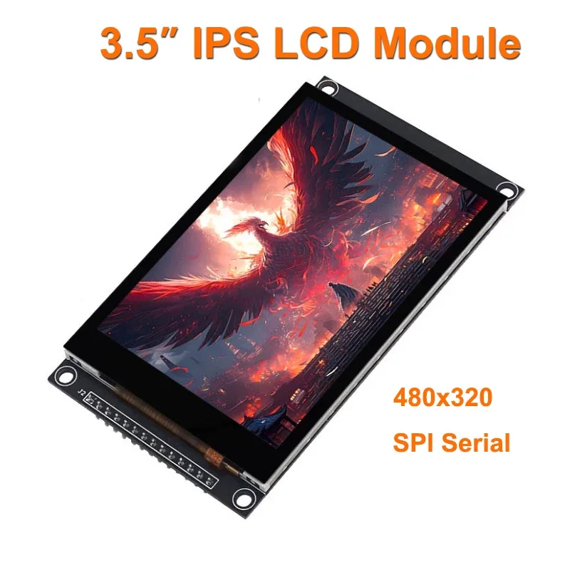 3,5 Zoll IPS LCD Display Modul 480x320 kapazitiver Touchscreen ST7796 TFT SPI LCD Modul für Mega2560/C51/STM32/ESP32/Arduino Image
