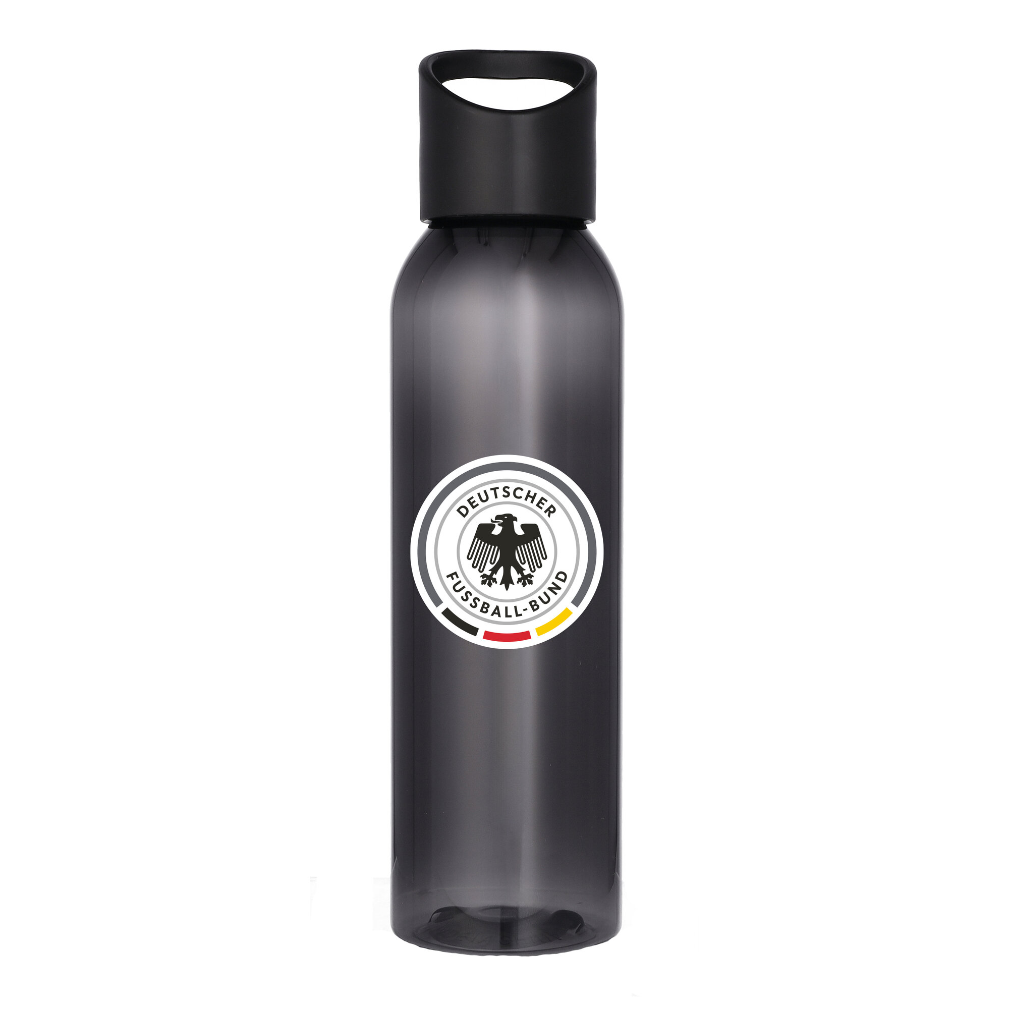 Trinkflasche aus Kunststoff mit Logo der deutschen Nationalmannschaft, 650 ml, Schwarz Image
