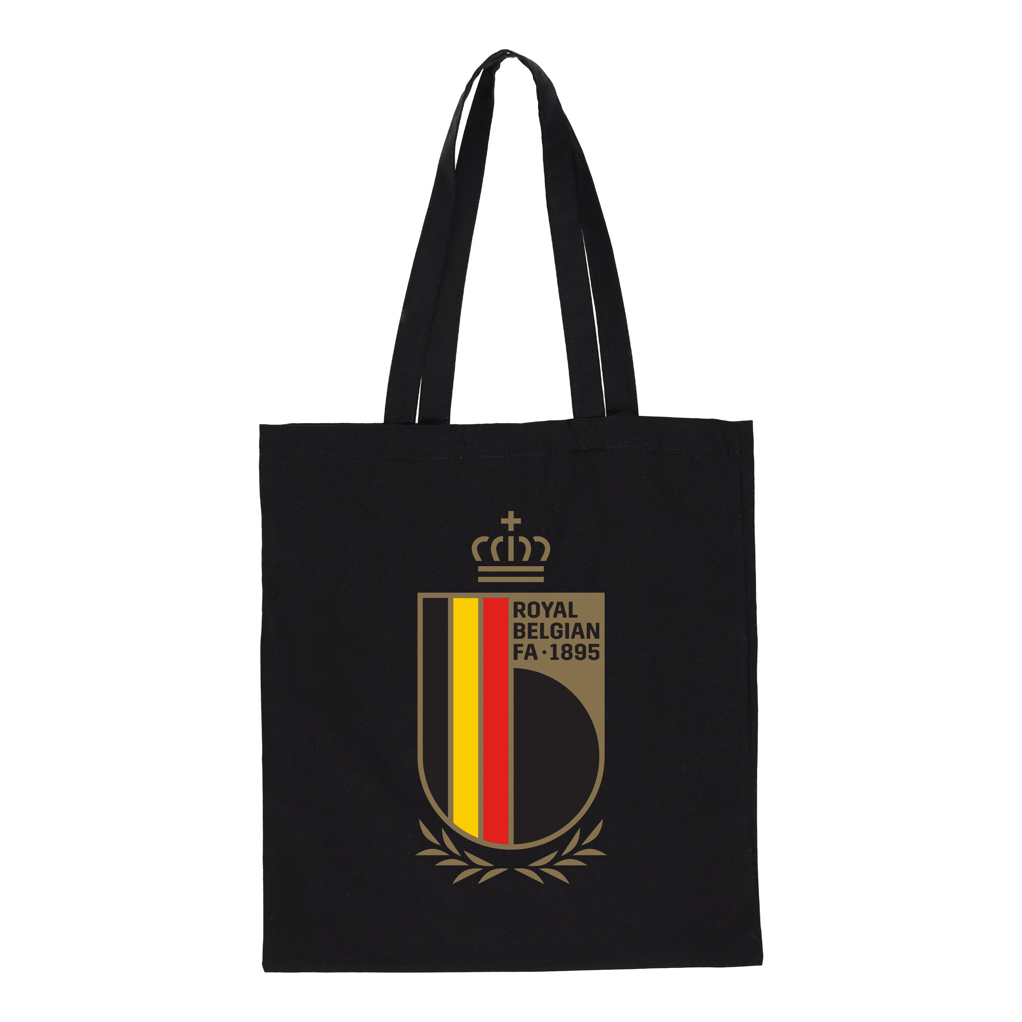 Tragetasche mit Logo der belgischen Nationalmannschaft – Schwarz Image