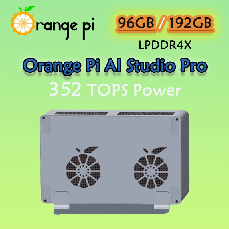 Orange Pi AI Studio Pro Arithmetikkarte Ascend Deve Board 352 TOPS Power OCR Orange Pi AI StudioPro Erkennungstraining Schieben Image
