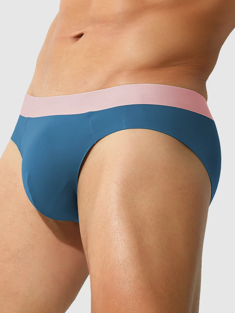 Modale Unterwäsche Herren Double Face Zero Sense Trace Sommer dünne bequeme atmungsaktive Shorts für Jungen Slips Image