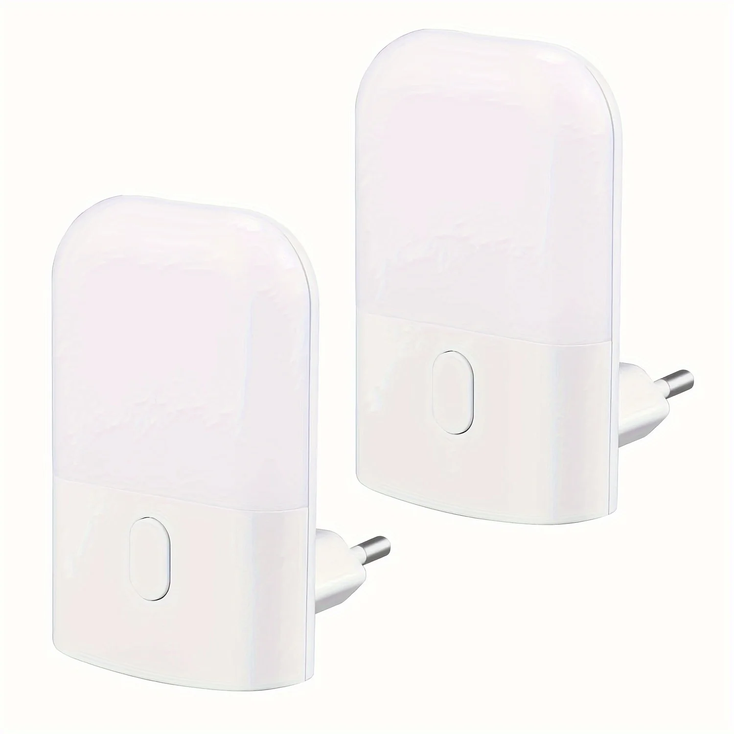 1/2 Set dimmbare Sensor-LED-Nachtlichter, EU-Stecker, kabellose Schrankleuchte für Babybett, Schlafzimmer, Flur – Schlafzimmerbeleuchtung