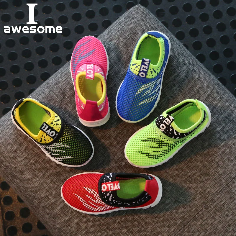 Größe 21-38 Neue Mesh Kinder Turnschuhe Leichte Kinder Schuhe Casual Atmungsaktive Jungen Schuhe Non-slip Mädchen Turnschuhe zapatillas