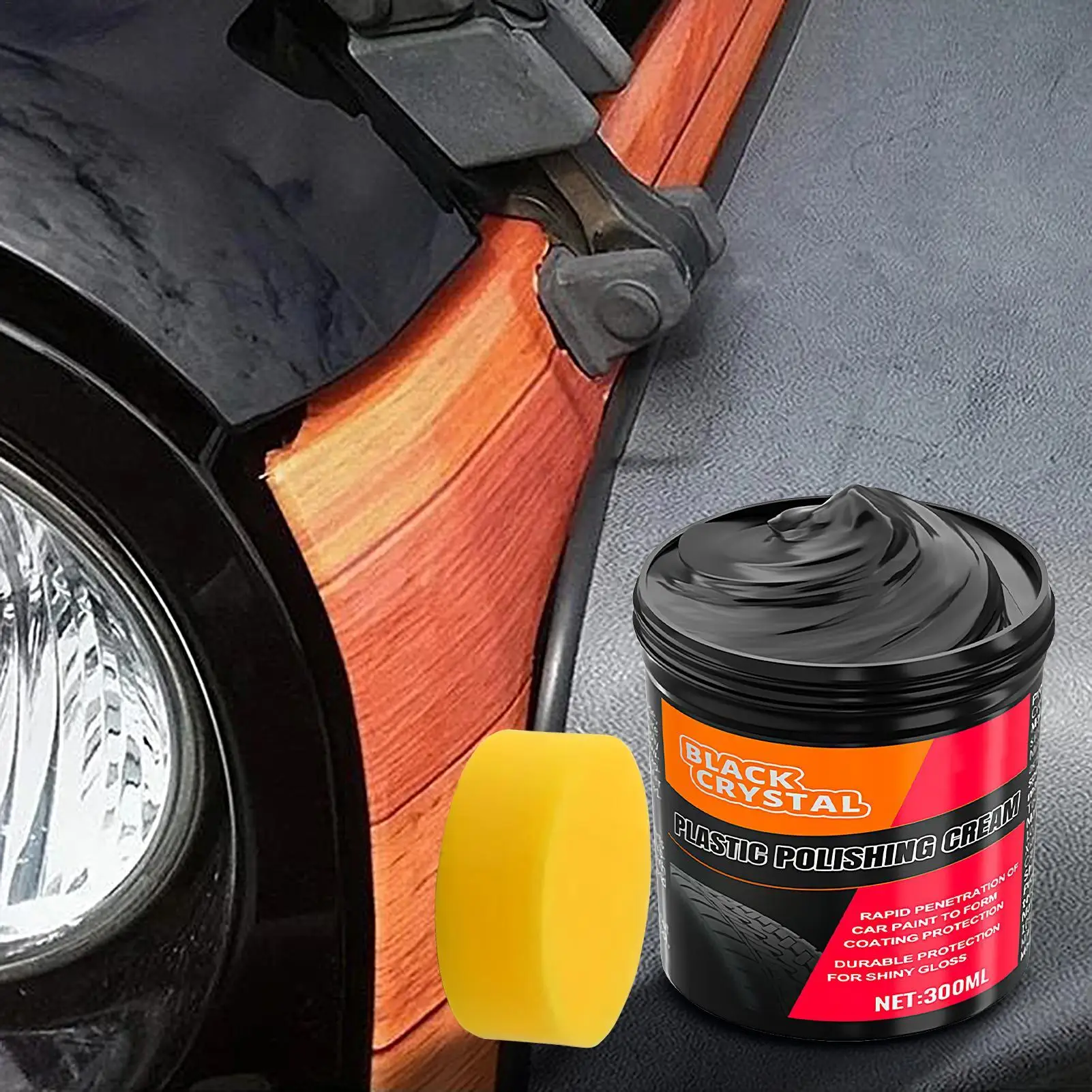 Trim Restorer Automotive Car Dashboard Restorer 300g Paste Reiniger Beschichtung für kleine Kratzer Reparatur Beschichtung Teile Metall Image