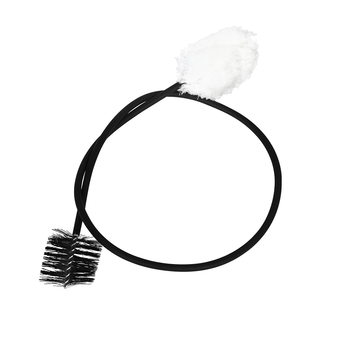Windreinigungsset Saxophon Halsreinigungsbürste Innenhöhle Doppelkopf Nylon Baumwollfaden Reinigungsbürste 50 cm Windteile Image