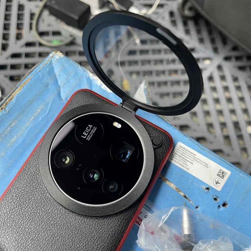 Metall transparenter Glas-Flip-Objektivdeckel, wasserdichter Schutz, Objektivdeckel für Xiaomi 15 Ultra, professionelles Fotografie-Set Image