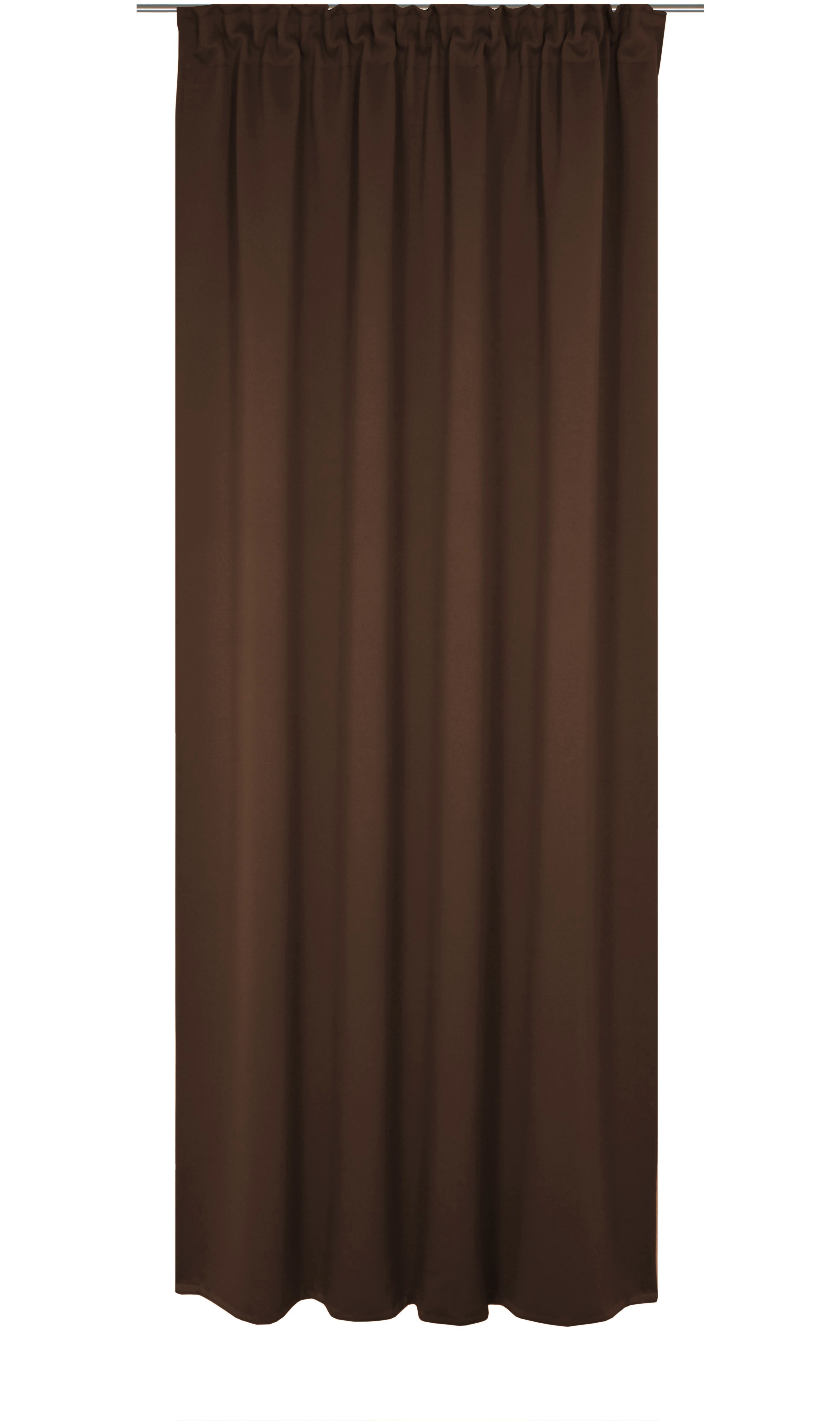 Vorhang WIRTH "Newbury", braun, B:130cm H:225cm, Baumwolle, Polyester, Gardinen, nach Maß Image