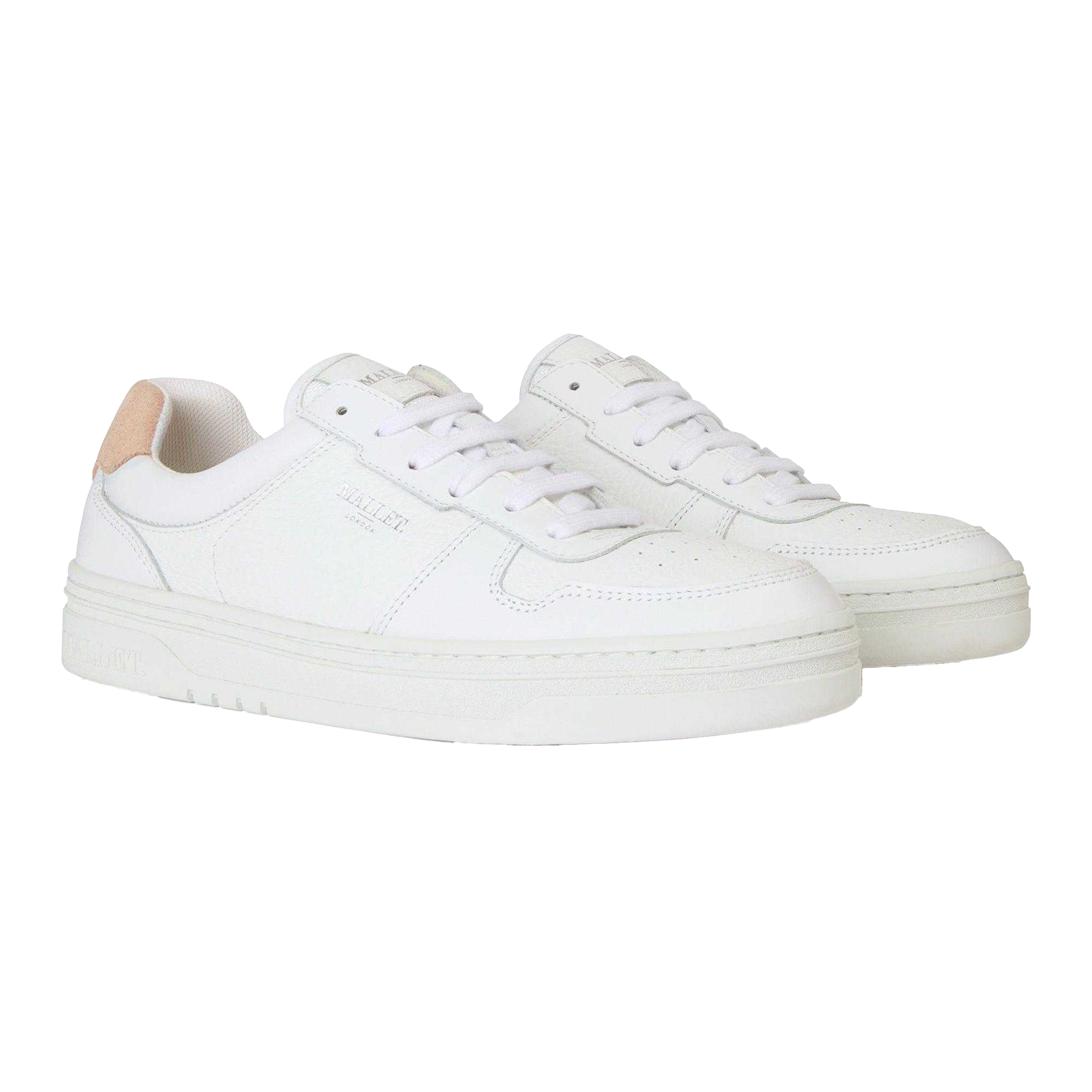 Mallet - "Bentham" Sneaker für Damen, Leder (Weiß) Image