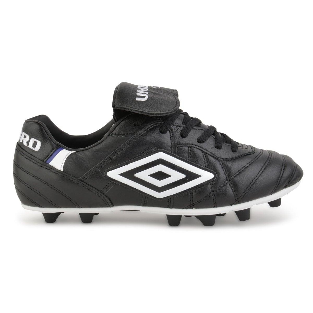 Umbro - Herren Fußball-Stiefel "Speciali Pro FG", Leder (Schwarz/Weiß/Königsblau) Image