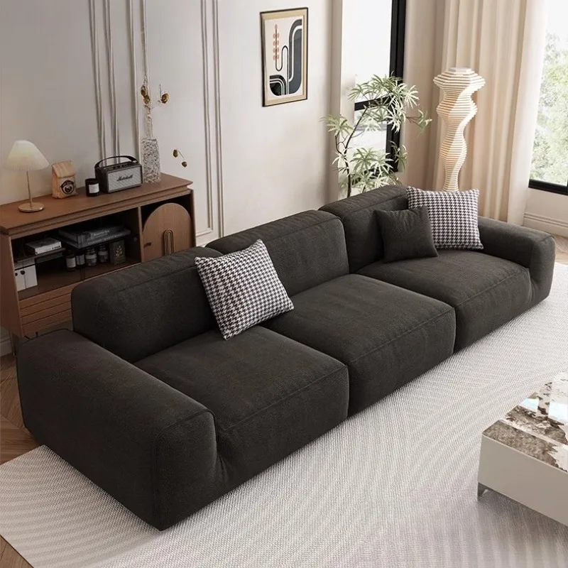 Canapé de Compression design au sol personnalisable nordique relaxant appartement canapé romantique minimaliste Meuble Maison meubles de maison