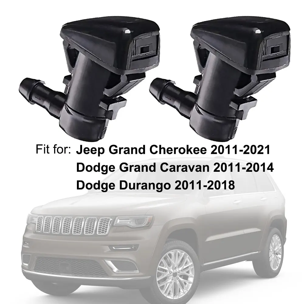 Für Jeep Grand Cherokee Frontscheibe Waschanlage Düse Wischer Spray Jet für Dodge Grand Caravan/Durango 68269108 AA 55372143 AB Image