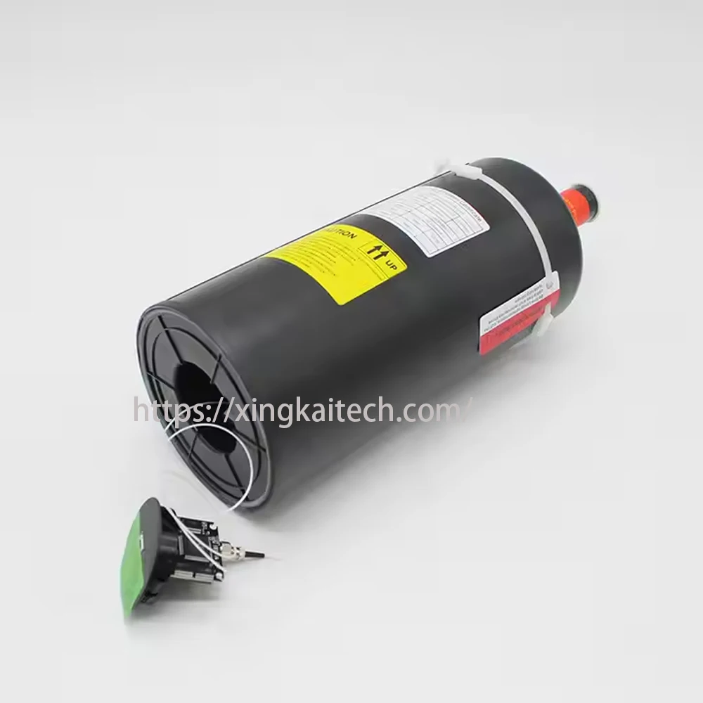 FPV-Glasfaser-Kommunikation, Glasfaser-Drohne, Fern 3 km/5 km/10/15/30 km, störungsfreies gesamtes Glasfasersystem Image