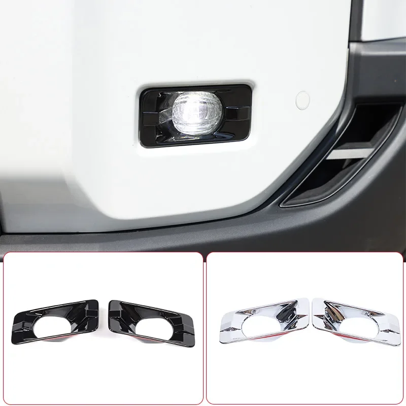 Für Toyota Land Cruiser 250 Prado LC 250 2024 2025 ABS Auto Nebel Vorne Licht Lampe Dekoration Abdeckung Auto Nebel Lampe außen Zubehör Image