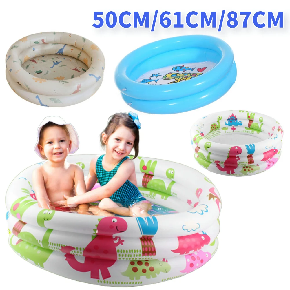 Kids Inflatable Swimming Pool Bathtub PVC Ball Pool Children Baby Swimming Pool Aquatic Sports Accessories