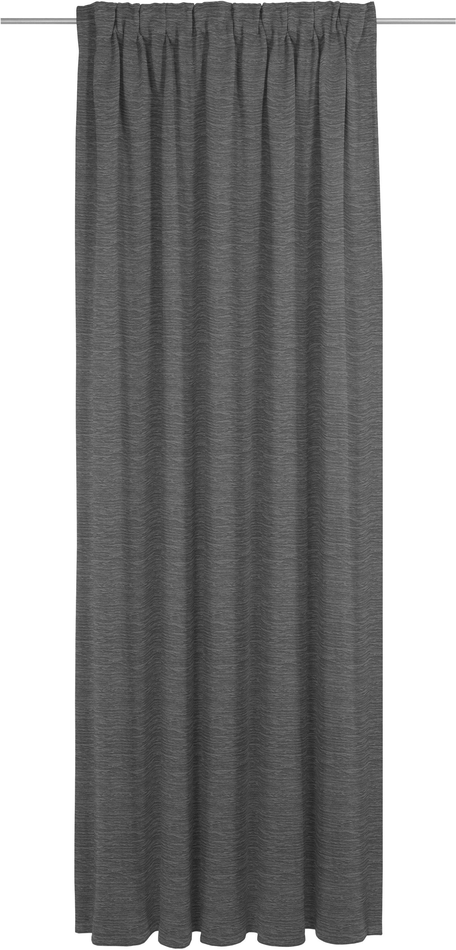 Vorhang WIRTH "Trondheim B", grau, B:132cm H:285cm, Polyacryl, Gardinen, nach Maß Image