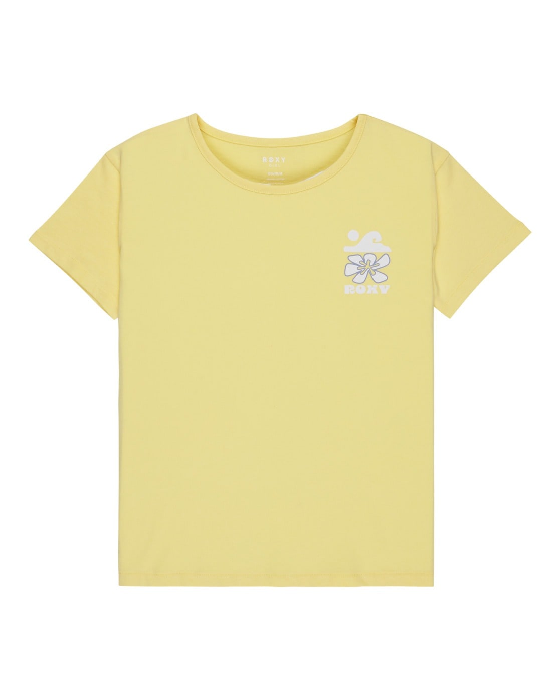 T-Shirt ROXY "Night", Kinder, Gr. 12(148-156cm), lemon drop, 100% Baumwolle, Shirts Image