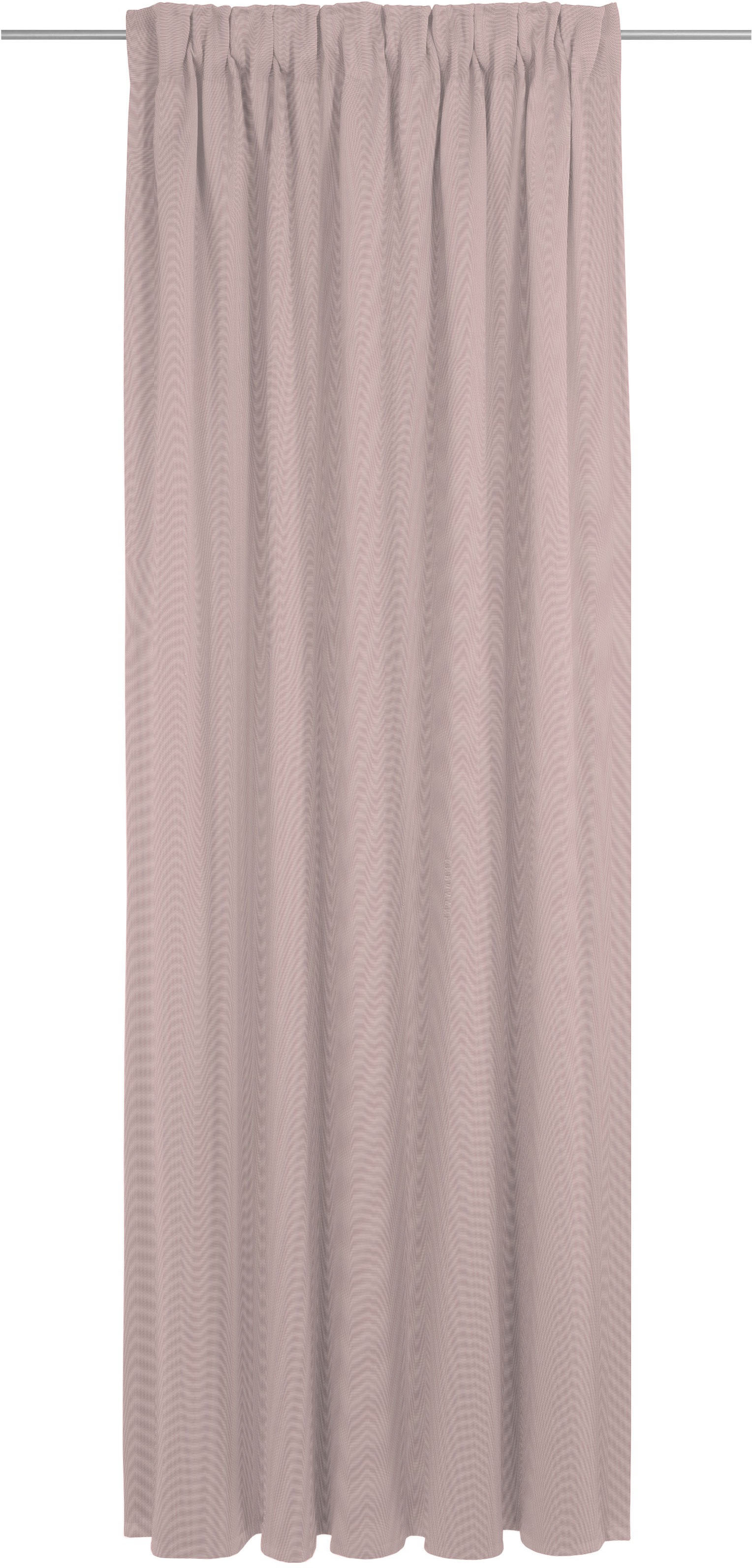 Vorhang ADAM "Uni Collection", rosa, B:142cm H:345cm, Baumwolle (Bio-Baumwolle), Gardinen, Blickdichter aus 100% Bio-Baumwolle Image