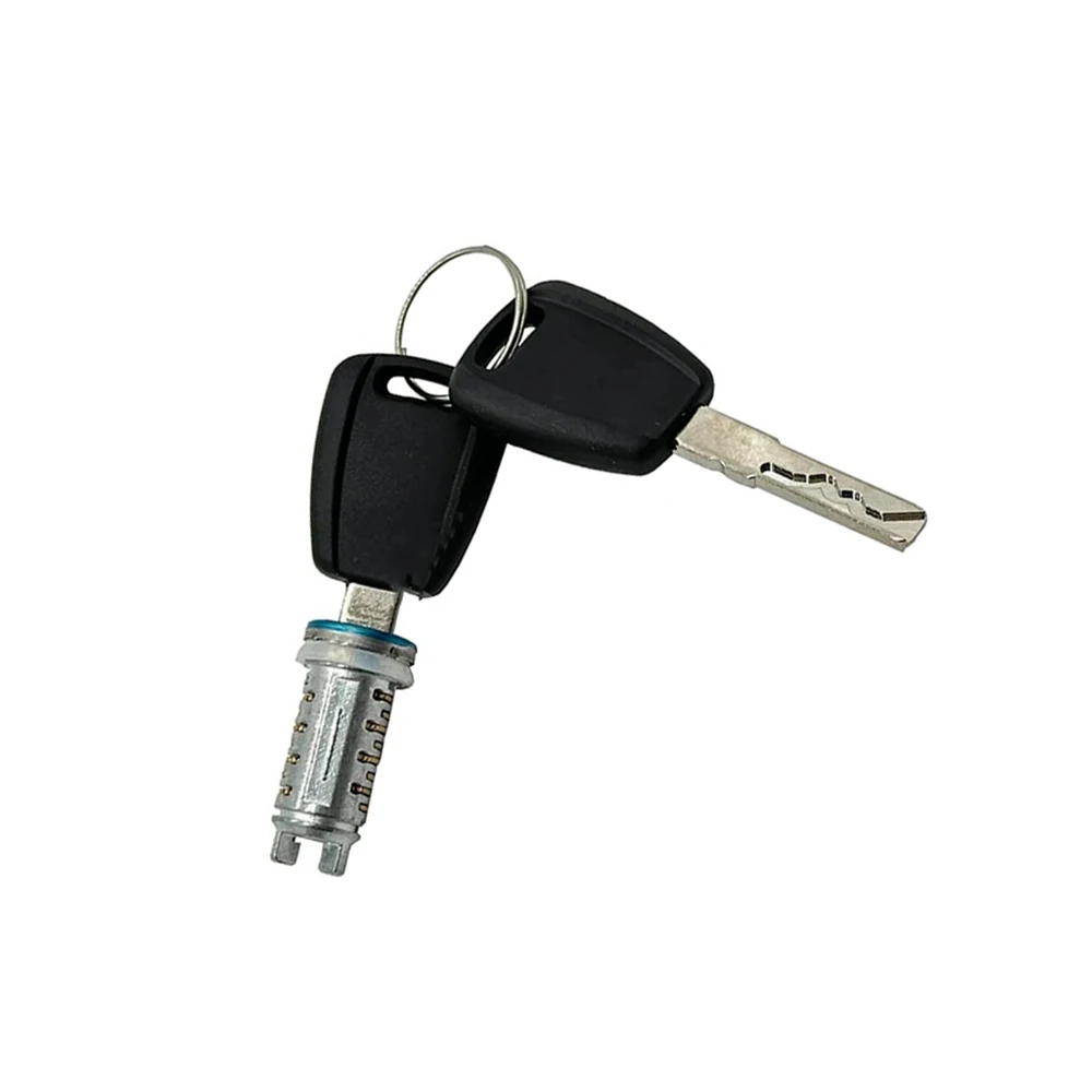 71771348 Cylindre de serrure de baril de porte avec clés, pour Fiat 500 07-20 Fiat Doblo 01-10 Punto Mk2 99-03 Panda 03-12 Alfa Romeo
