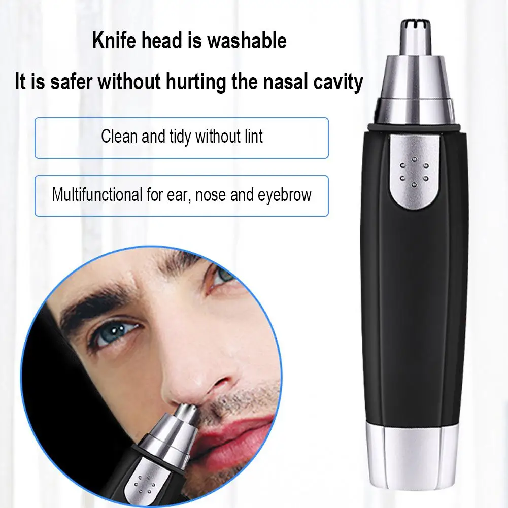 Electric Nose Hair Trimmer Nose Hair Trimmer Eyebrow Shaver Nose Hair Trimmer Nose Hair Scissors Man Clean Trimer Razor