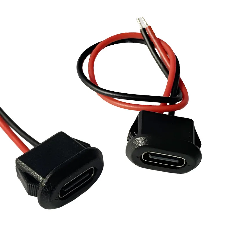 USB 2.0 Direktdruck Geschweißter Draht Typ Mutter Lampe Spielzeug Ladeanschluss Tischlampe Präzisionsinstrument Ladeanschluss Image