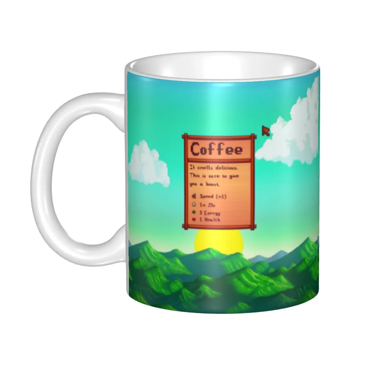 Maßgeschneiderte Stardew Valley Video Gamer Kaffeetasse DIY Keramik Tee Milch Tassen Image