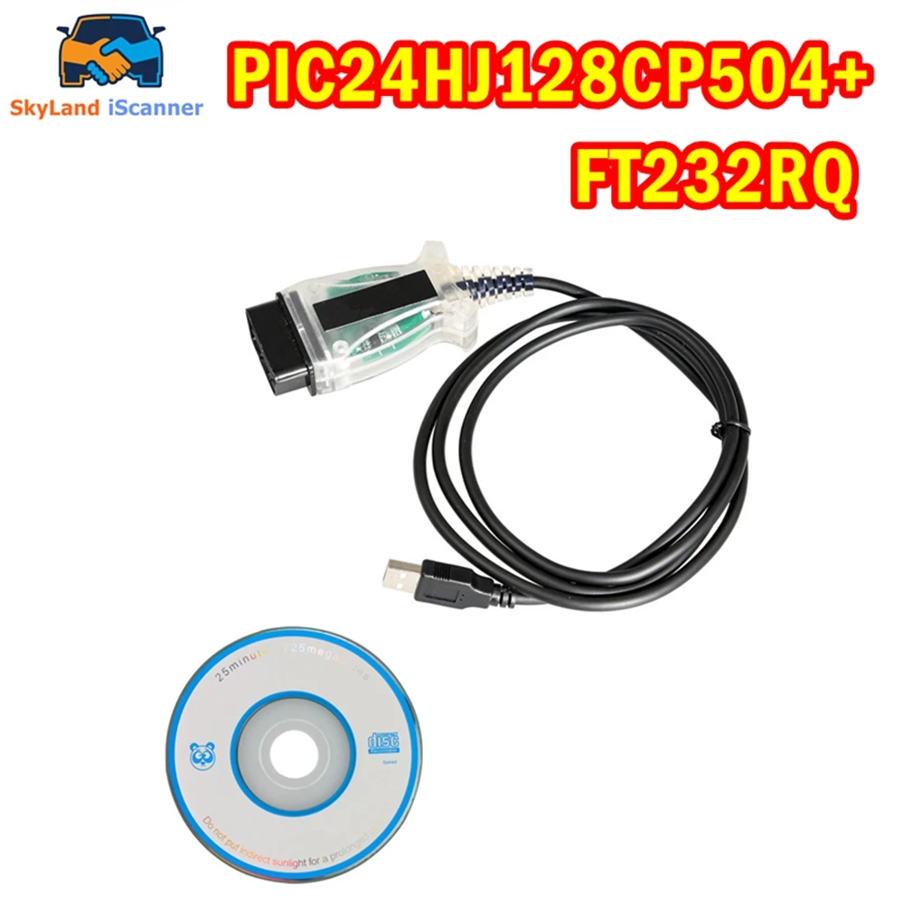 Neueste Funktion Stabile ELS27 FORScan V2.3.8 PIC24HJ128CP504 + FT232RQ Chip OBD2 Diagnosekabel Für FORD/Lincoln Mehrsprachige Image