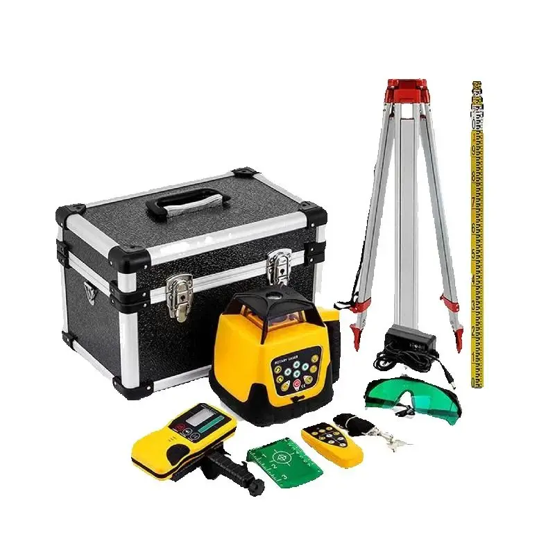SucceBuy 360-Grad-Rotationslaser, selbstnivellierend, 500 m, vertikales horizontales Scannen, professionelle, leistungsstarke Messkonstruktion Image