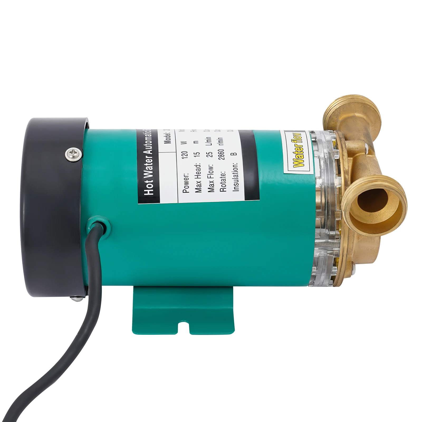 120 W Wasserpumpe DC 230 V Solar Bürstenloser Motor Zirkulation Tauchwasserpumpen Bewässerungspumpe Poolpumpe Ultra leise Image