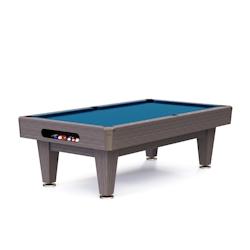 Stradivari Billardtisch "Nero", EuroSpeed, Blau, 9 ft (Spielfeld 254x127 cm) Image