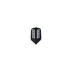Pentathlon Dart Flights "Professional", Schwarz, Slim Image