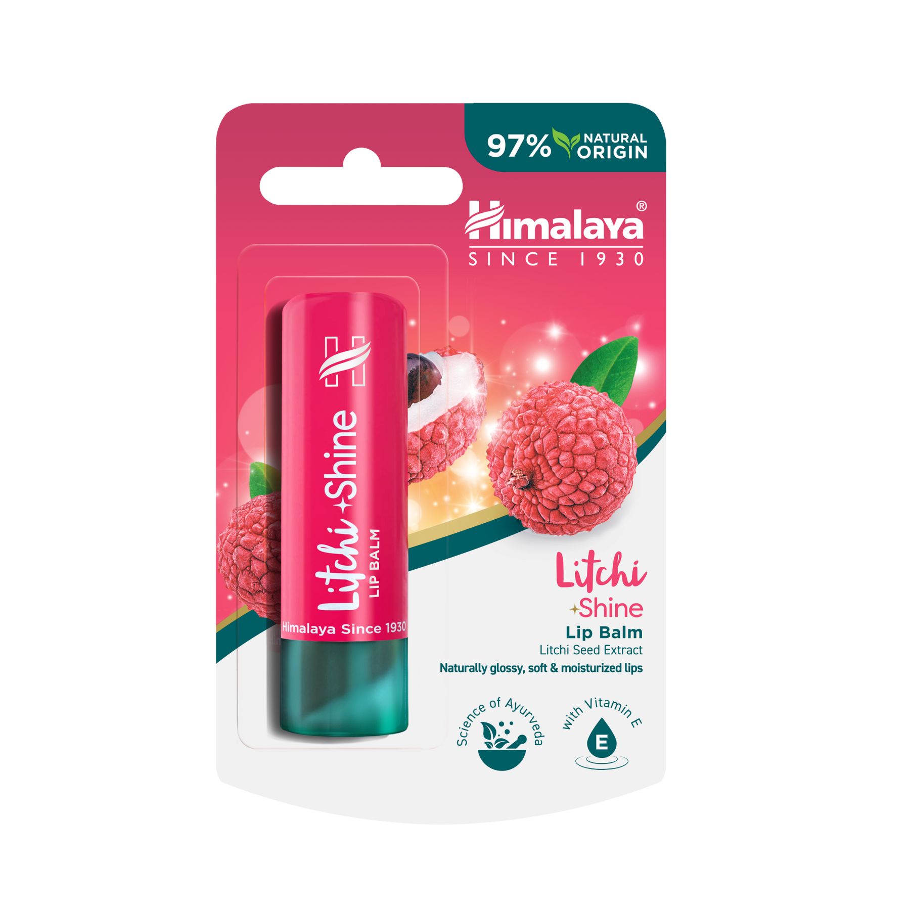 Himalaya Balsamo labbra Litchi Shine 4,5 g 5