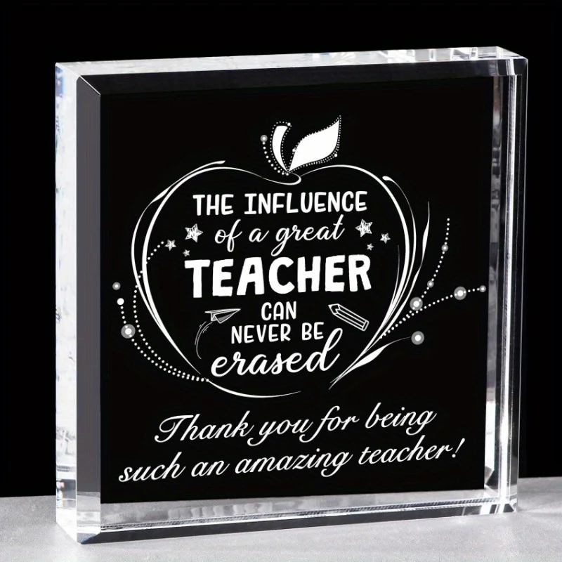 Teacher Appreciation Gift, Unique Desk Decor, Office & Home Decoration, Perfect for Teacher