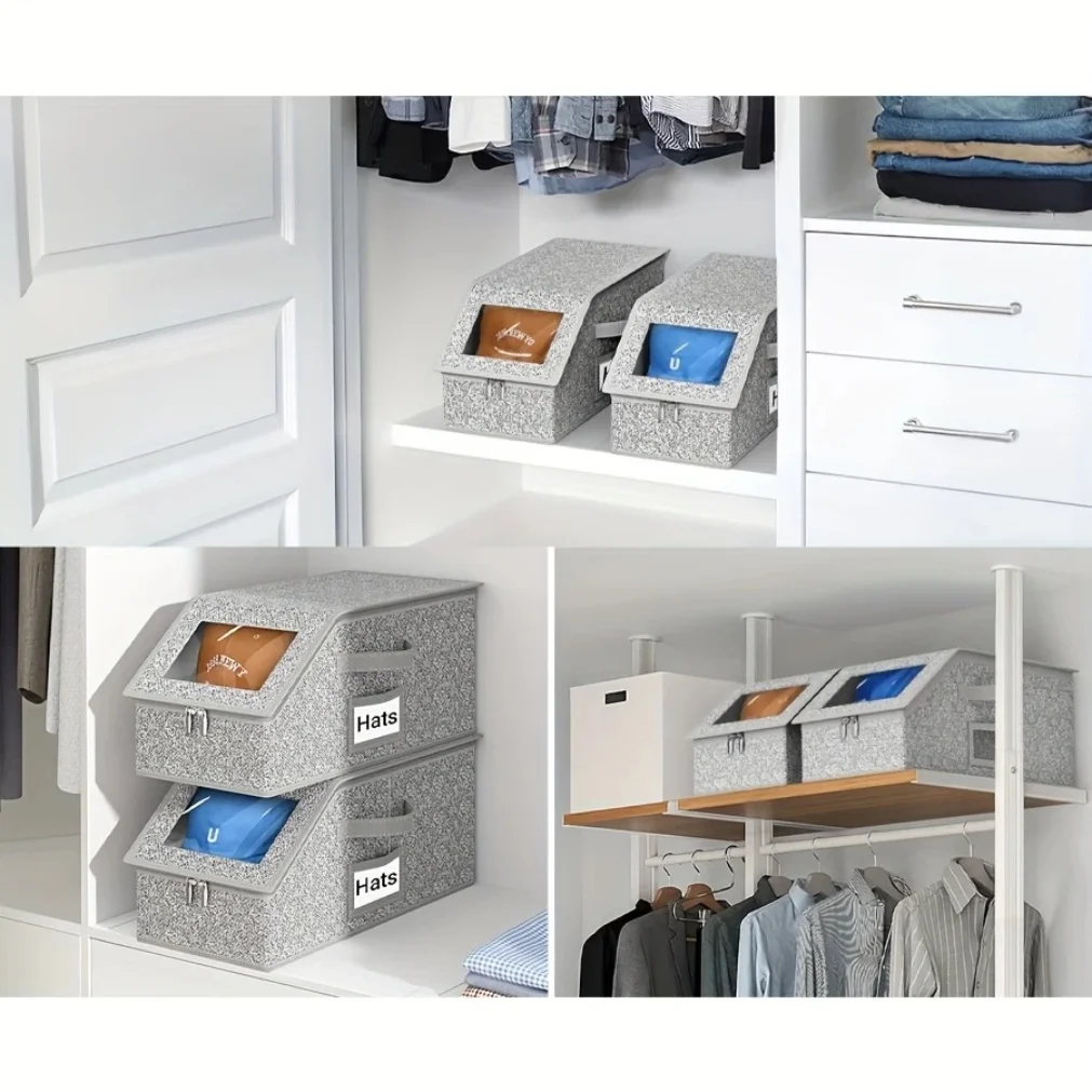 Hat Clothes Organizer Cap Storage home Cabinets Drawers Organizer Storage Box Wardrobe Clothes Storage Organizers 2025NEW