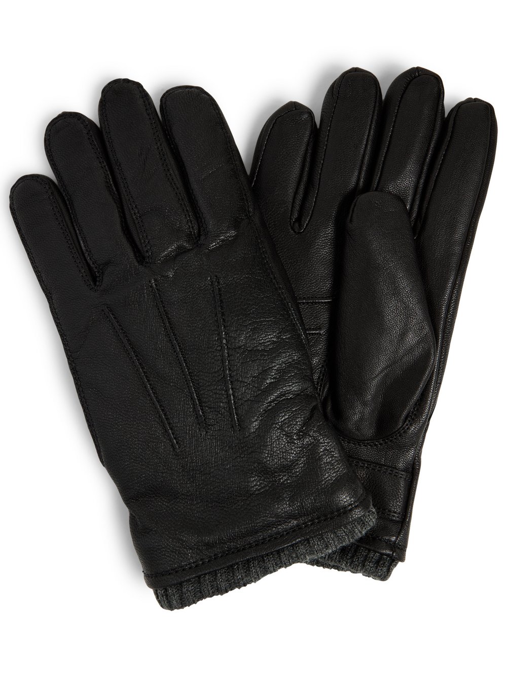 Pearlwood Handschuhe aus Leder Herren schwarz, M Image