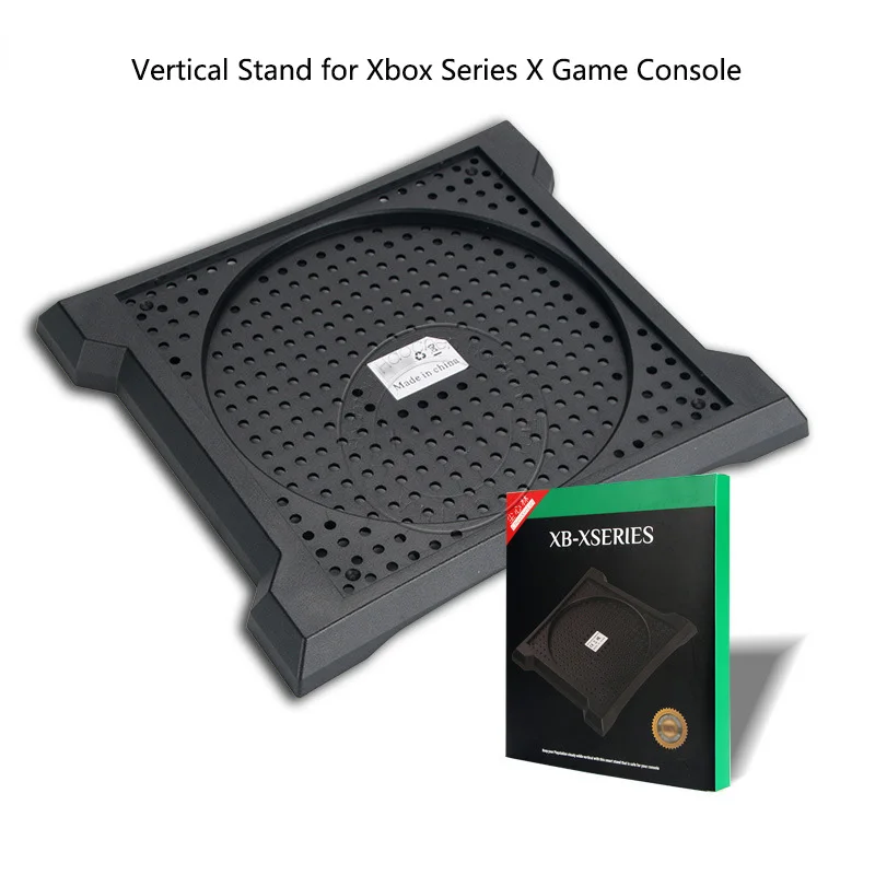Support Vertical pour Console de jeu Xbox série X, Support de refroidissement, Base de quai antidérapante, accessoires pour Console de jeu
