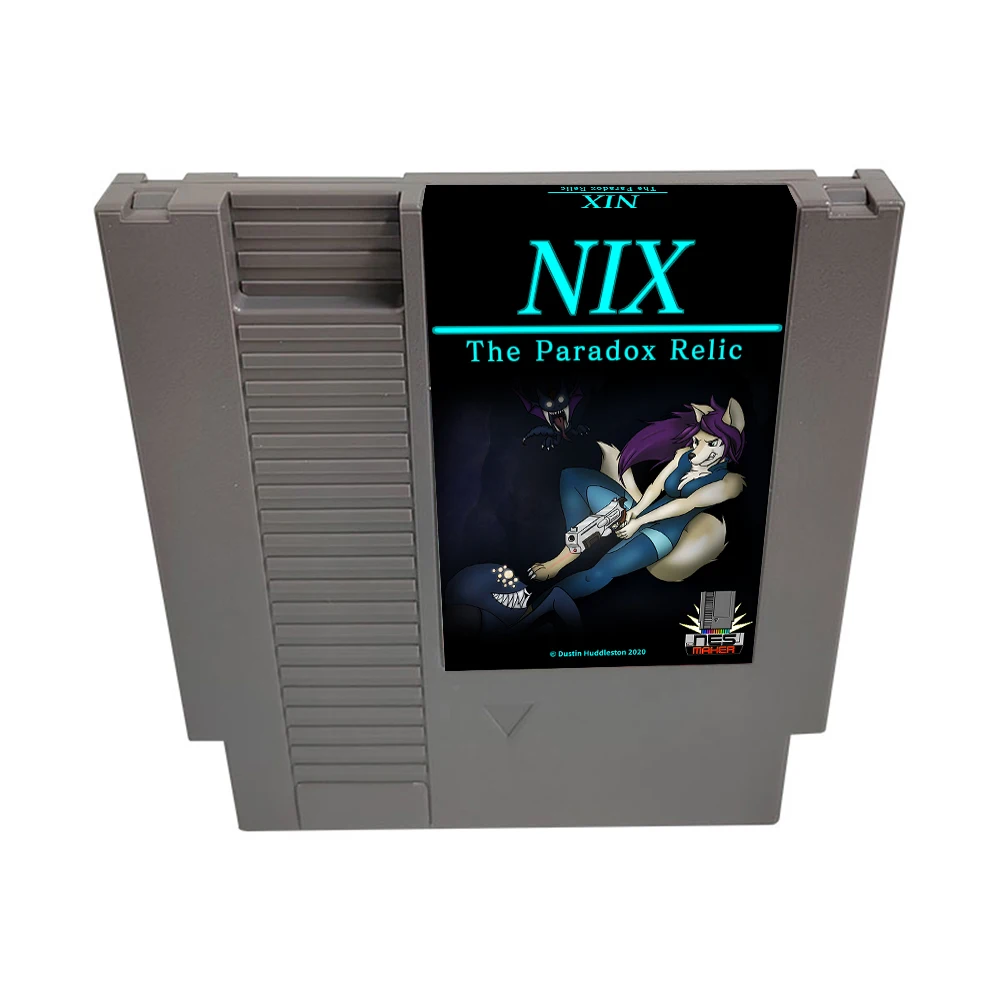 Nix: The Paradox Relic – Eine brandneue NES-Spielkassette mit 8 Bit 72-poligem Videospiel-Wagen für die Original-NES-Spielekonsole