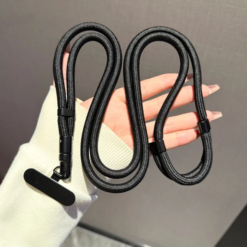 Lanière de téléphone portable réglable, lanière de téléphone portable, corde de cou avec Patch pour iPhone, sangle de cordon de suspension pour téléphone portable