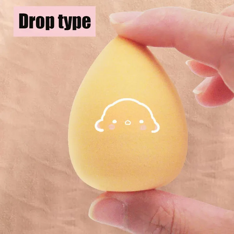4PCS Teardrop shape Cosmetic Puff Set Makeup Foundation Powder soft sponge makeup egg Makeup tools Hydrophilic wet and dry
