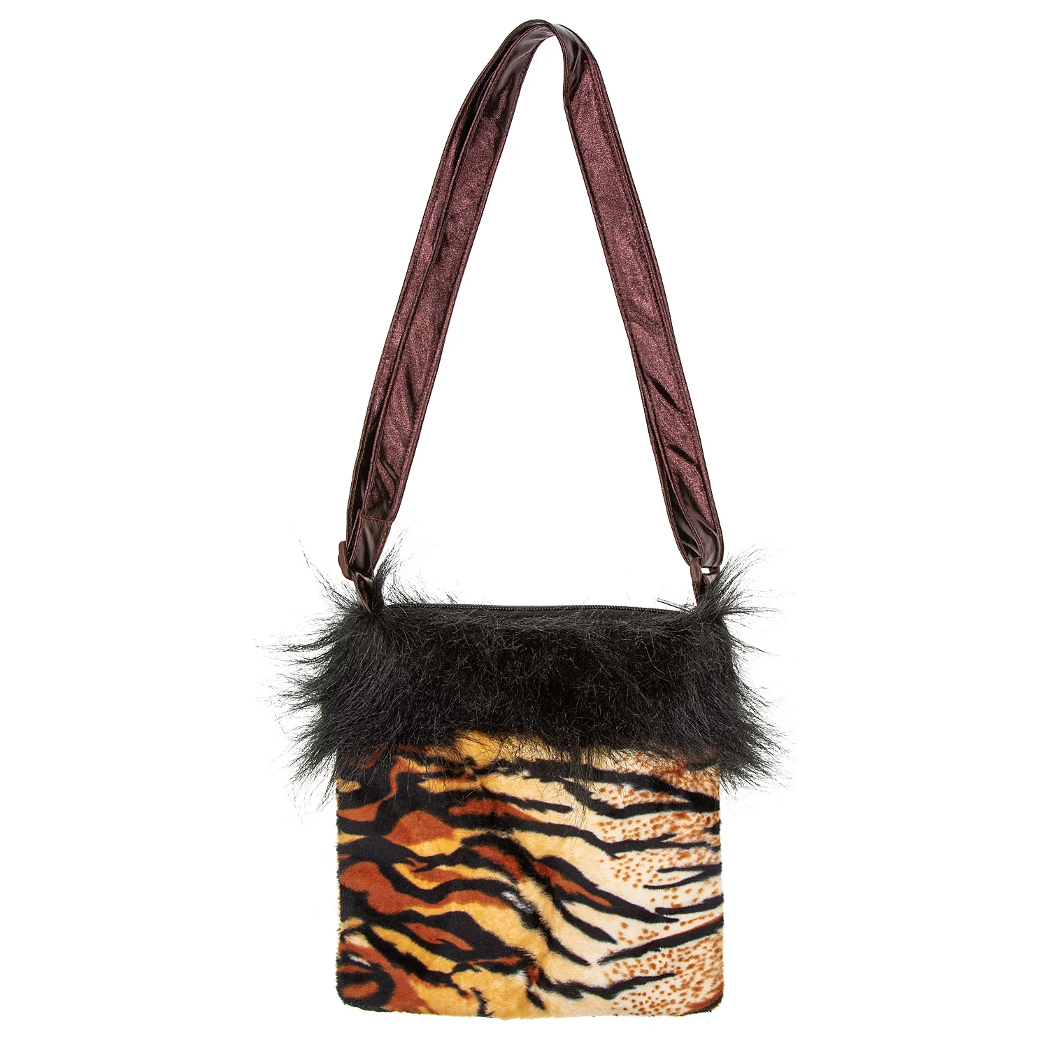 buttinette Tasche Tiger, schwarz/braun Image